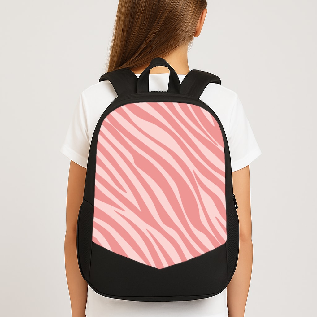 Colourful Abstract Pattern X Large School Bag