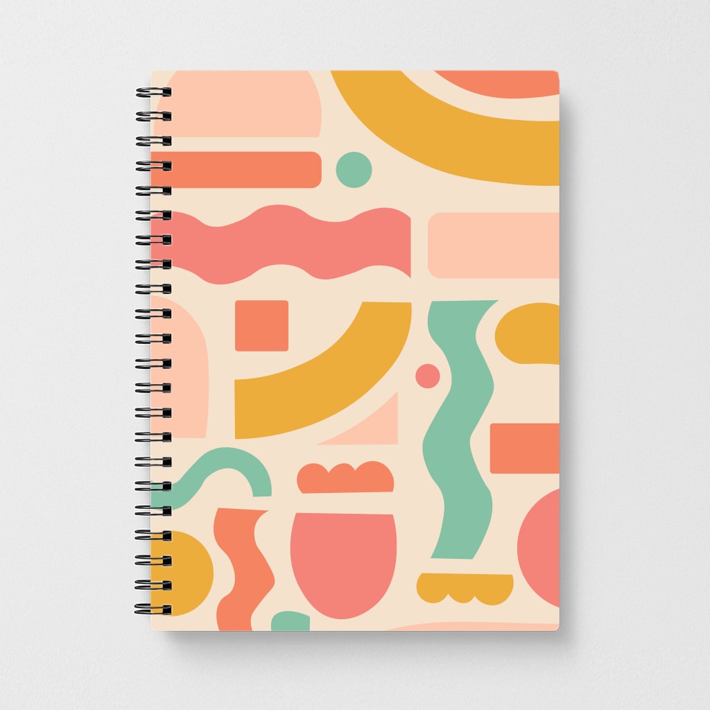 Abstract Patterns 21 Notebook