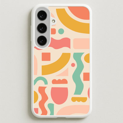 Abstract Patterns 21 Phone Case for Galaxy S25FE