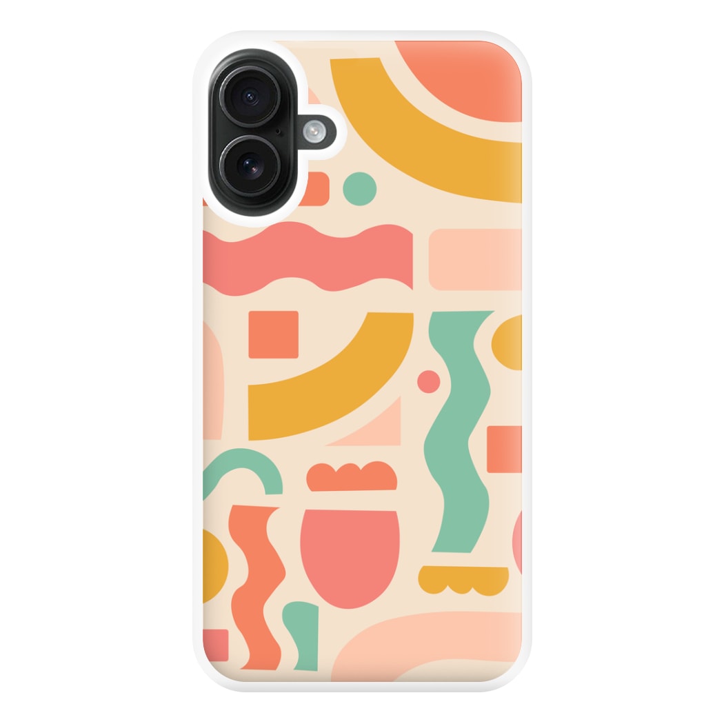 Abstract Patterns 21 Phone Case for iPhone 16 Plus