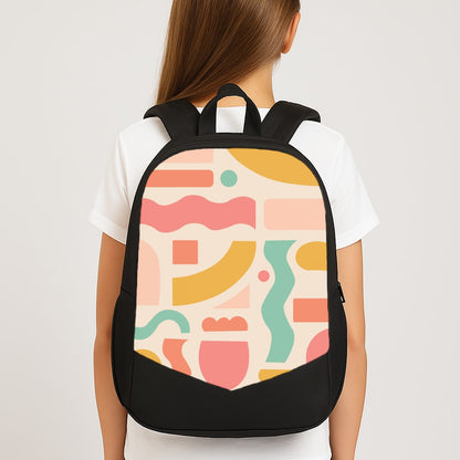 Abstract Patterns 21 Large School Bag