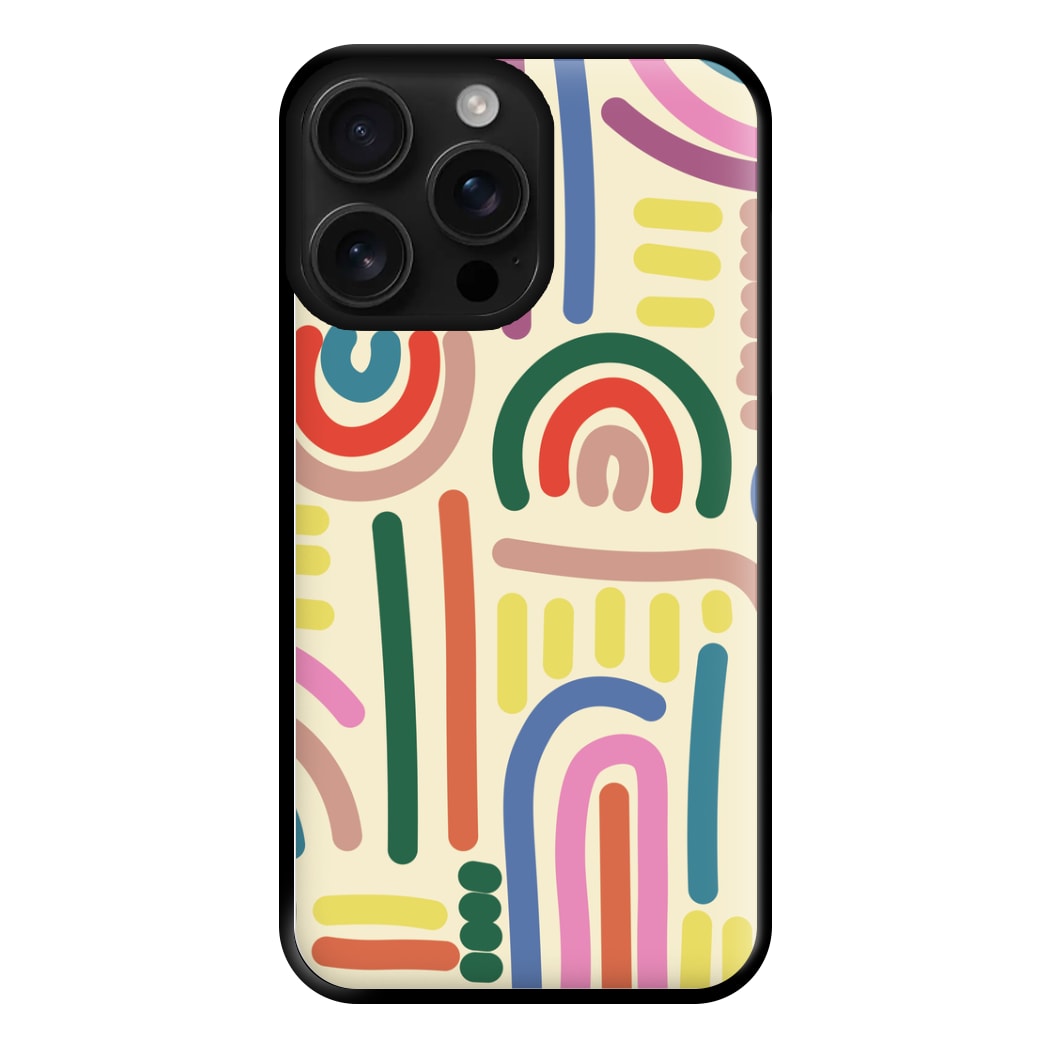 Abstract Patterns 23 Phone Case for iPhone 16 Pro Max