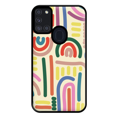 Abstract Patterns 23 Phone Case for Galaxy A21s