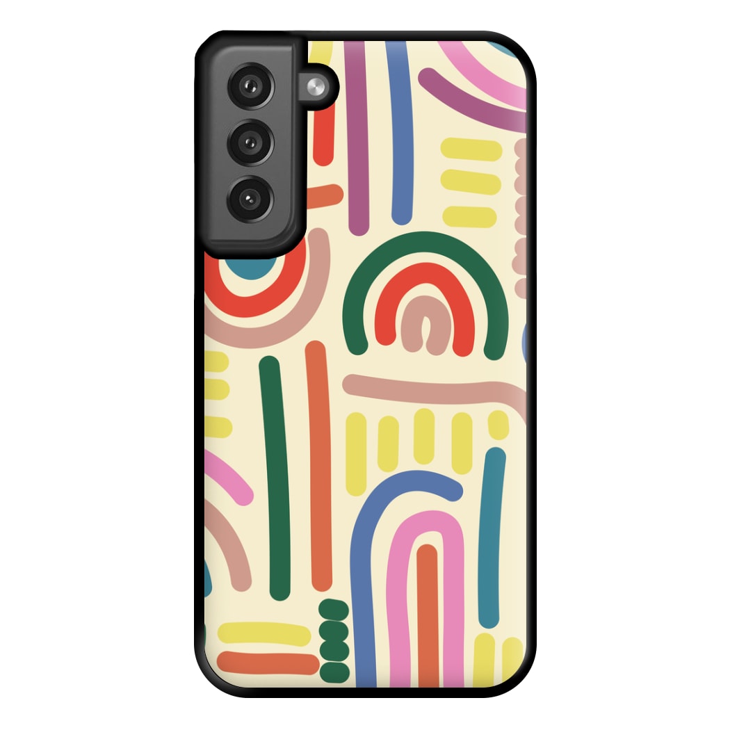 Abstract Patterns 23 Phone Case for Galaxy S21FE