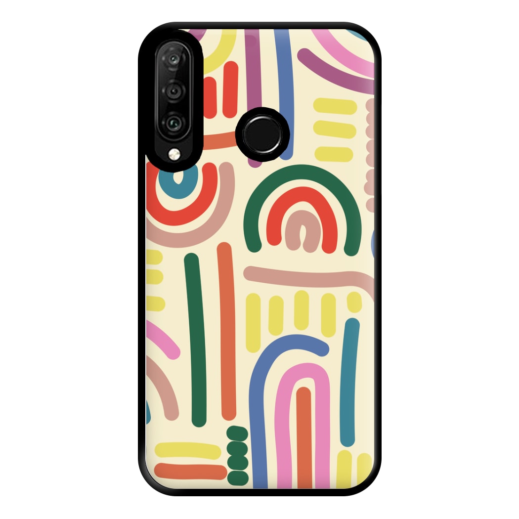 Abstract Patterns 23 Phone Case for Huawei P30 Lite