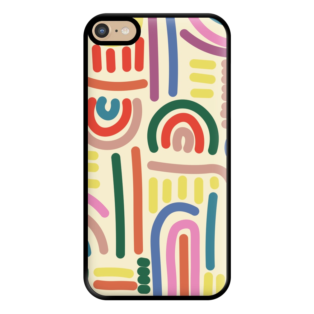 Abstract Patterns 23 Phone Case for iPhone 6 Plus / 7 Plus / 8 Plus