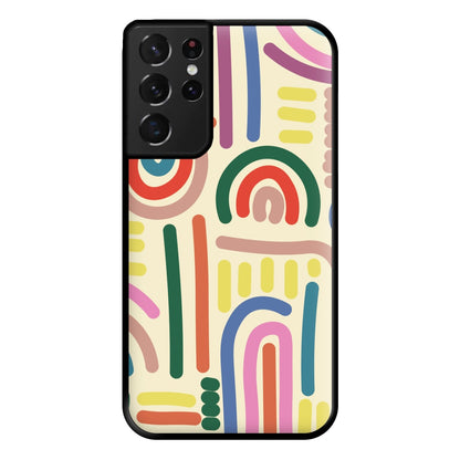 Abstract Patterns 23 Phone Case for Galaxy S21 Ultra