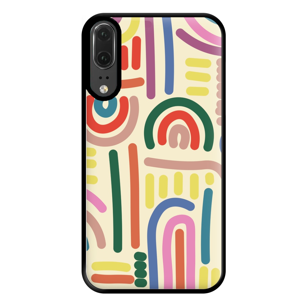 Abstract Patterns 23 Phone Case for Huawei P20