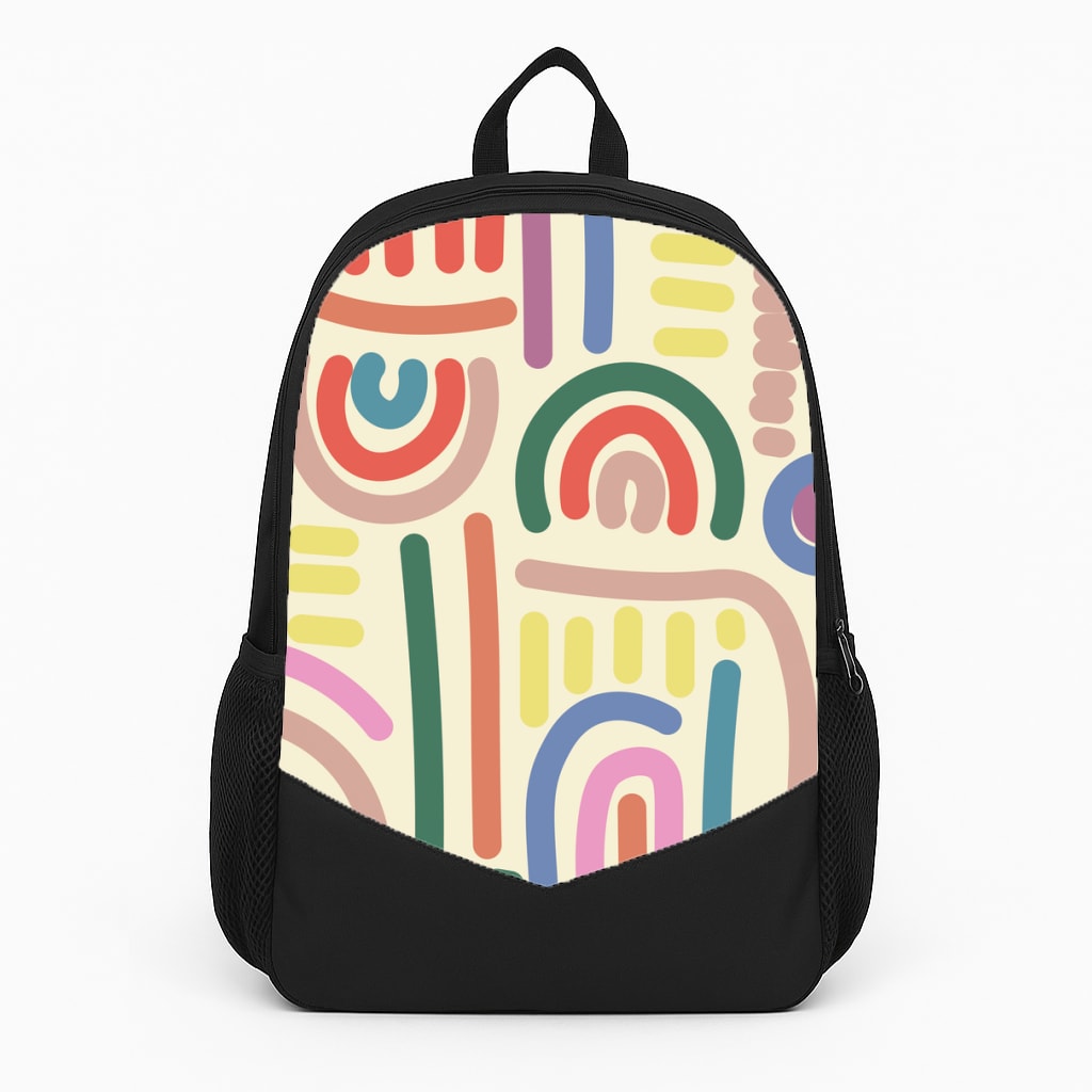 Abstract Patterns 23 Large Backpack