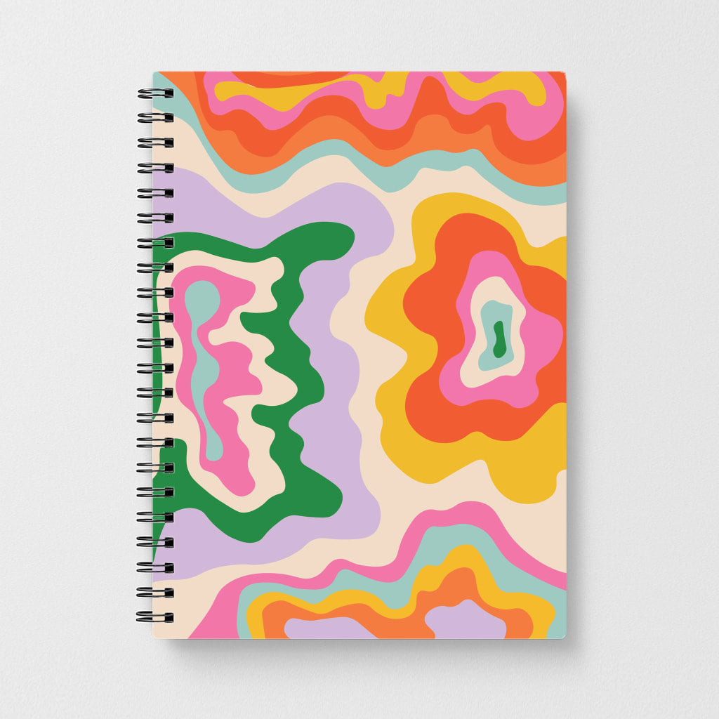 Abstract Patterns 25 Notebook
