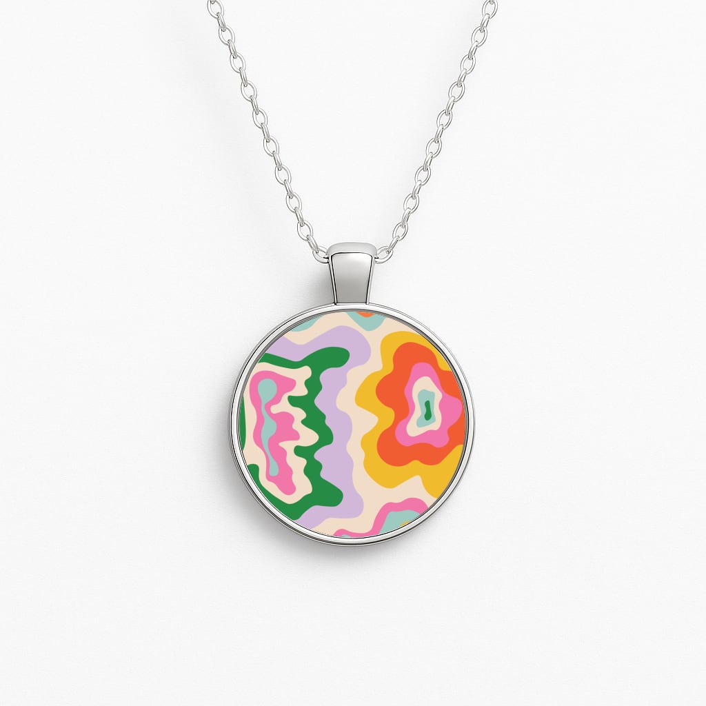 Abstract Patterns 25 Necklace