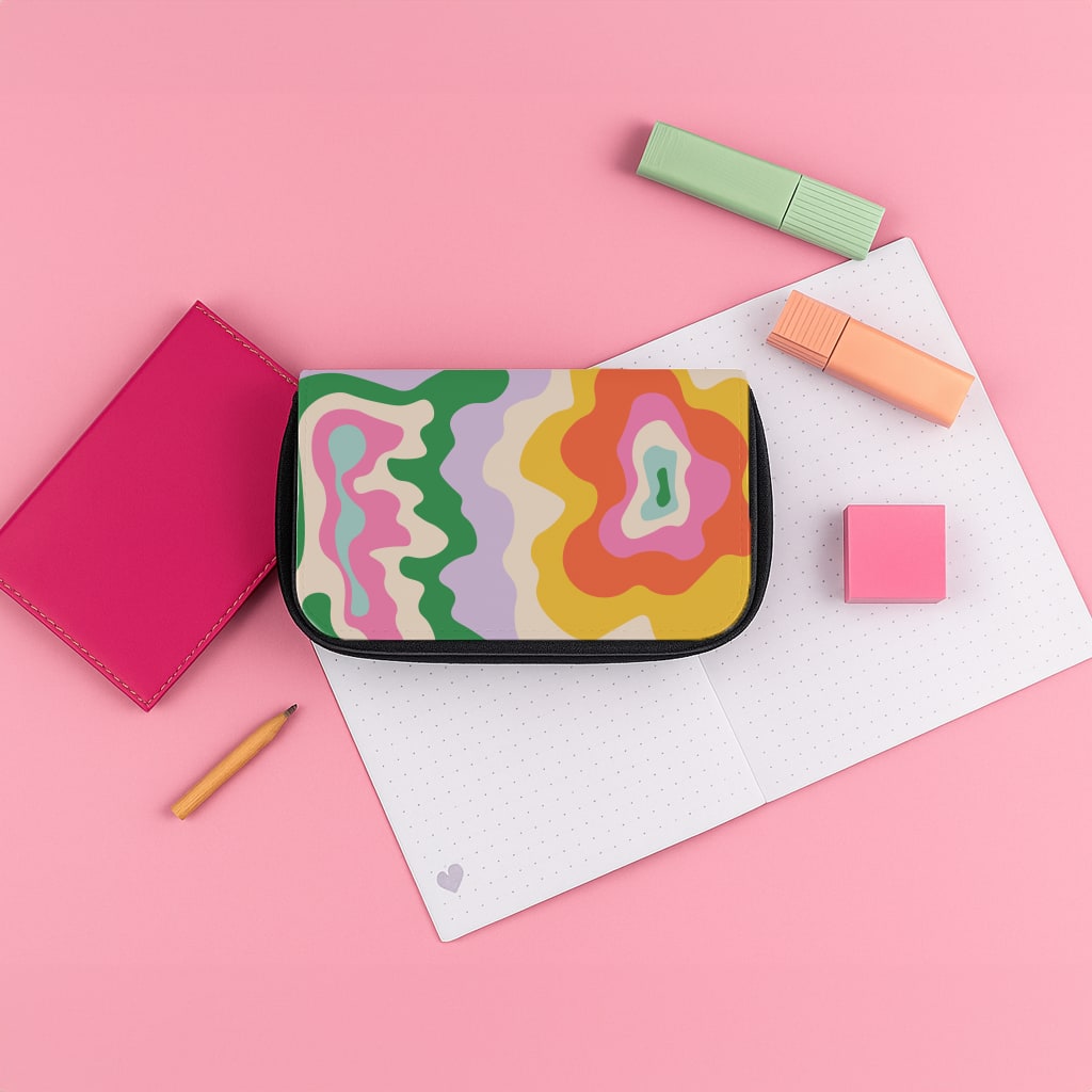 Abstract Patterns 25 Pencil Case