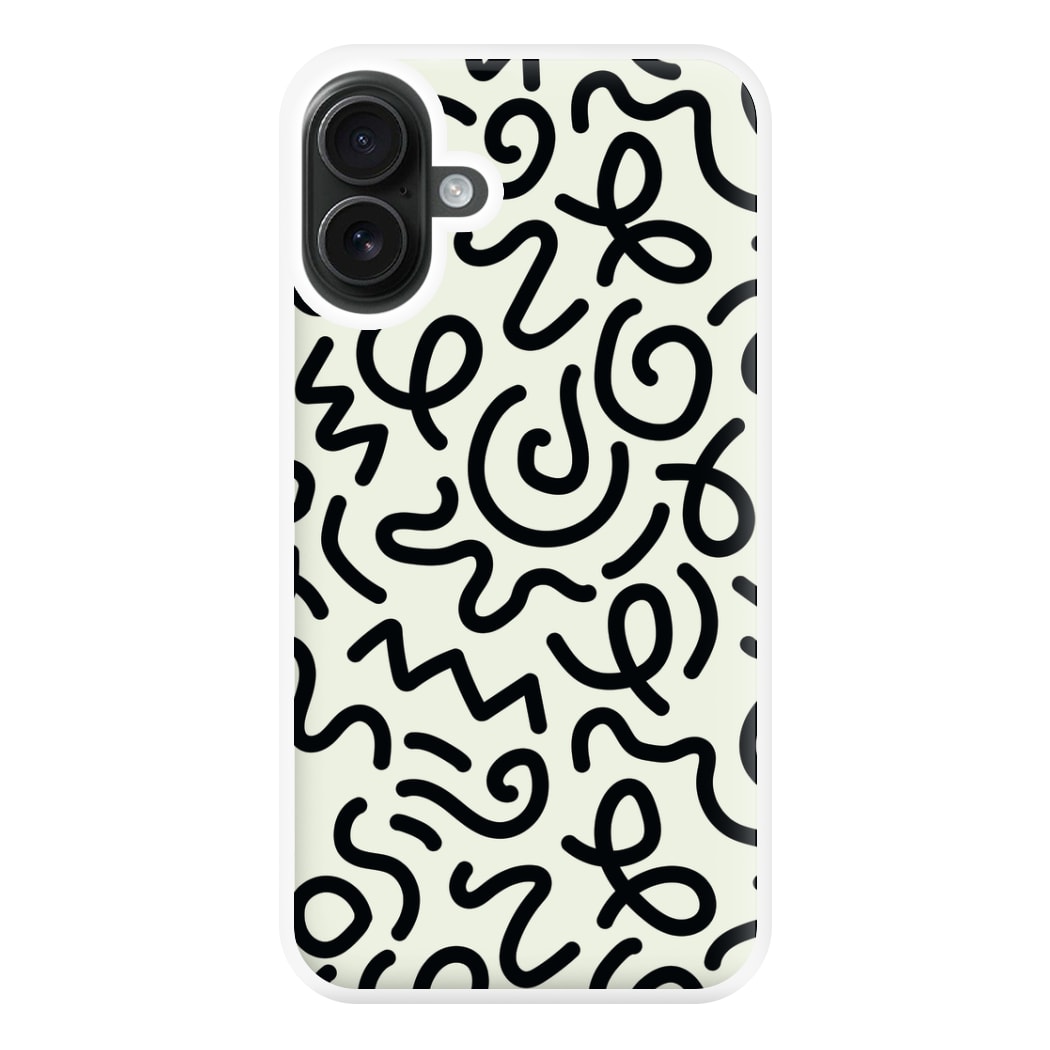 Abstract Patterns 28 Phone Case for iPhone 16 Plus