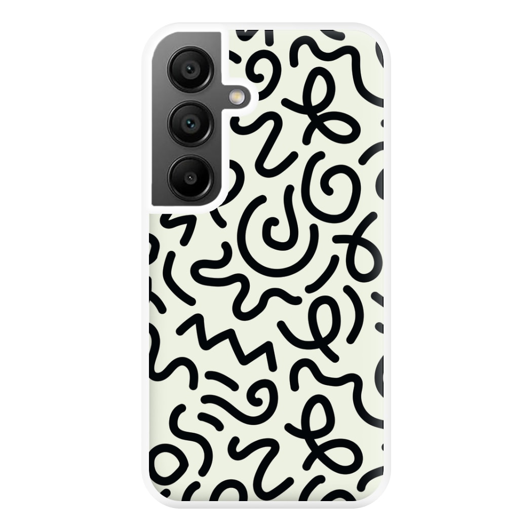 Abstract Patterns 28 Phone Case for Galaxy A55