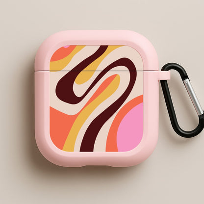 Abstract Patterns 29 Pink AirPods Case
