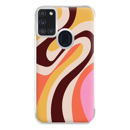 Abstract Patterns 29 Phone Case for Galaxy A21s