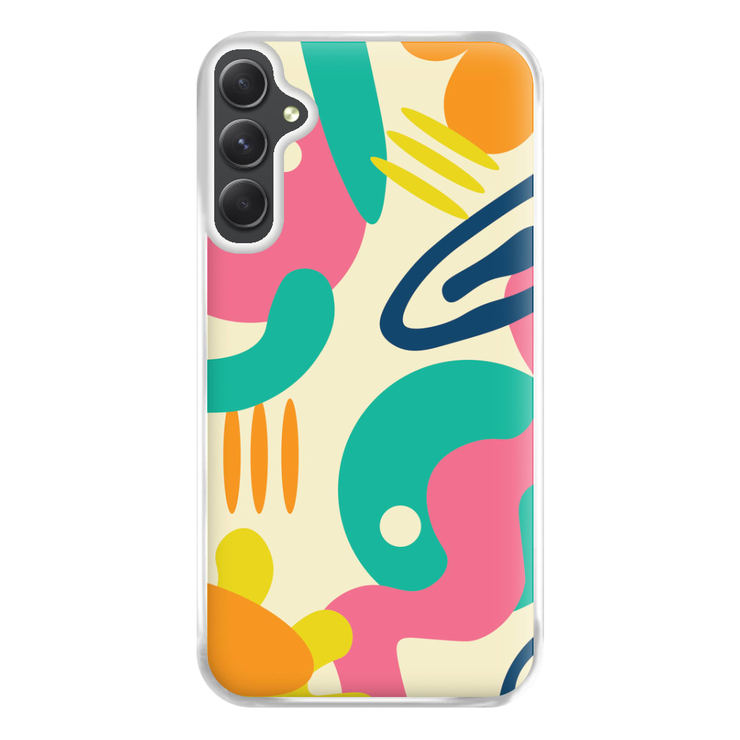 Abstract Pattern 1 Phone Case for Galaxy A14