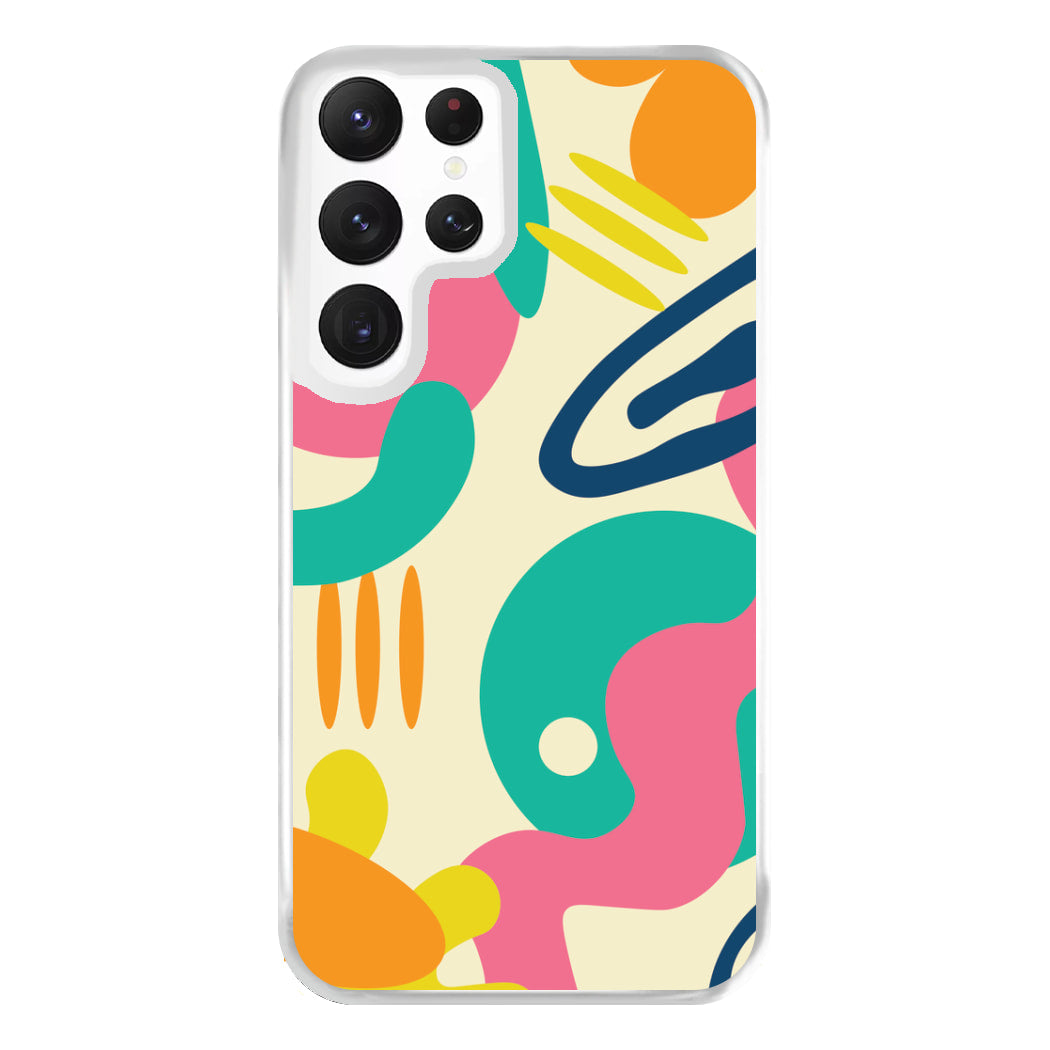 Abstract Pattern 1 Phone Case for Galaxy S22 Ultra