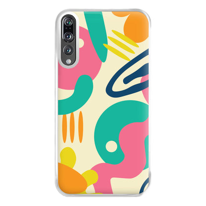 Abstract Pattern 1 Phone Case for Huawei P20 Pro