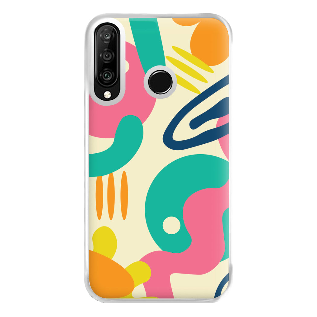 Abstract Pattern 1 Phone Case for Huawei P30 Lite