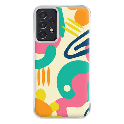 Abstract Pattern 1 Phone Case for Galaxy A52 / A52s