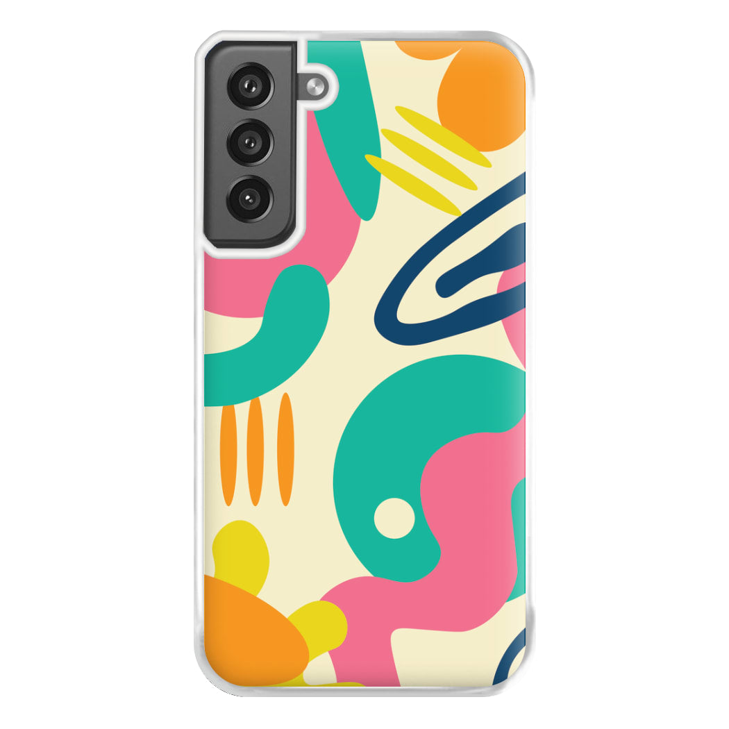 Abstract Pattern 1 Phone Case for Galaxy S21FE