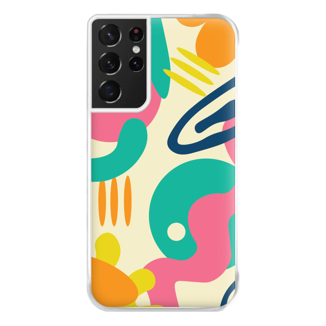 Abstract Pattern 1 Phone Case for Galaxy S21 Ultra