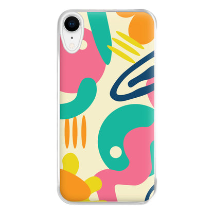 Abstract Pattern 1 Phone Case for iPhone XR