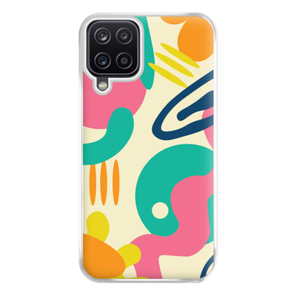 Abstract Pattern 1 Phone Case for Galaxy A12