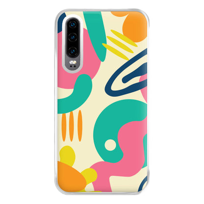 Abstract Pattern 1 Phone Case for Huawei P30