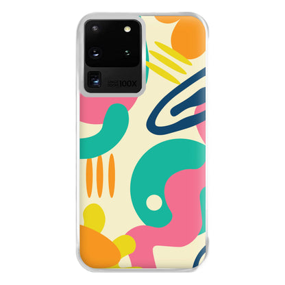 Abstract Pattern 1 Phone Case for Galaxy S20 Ultra