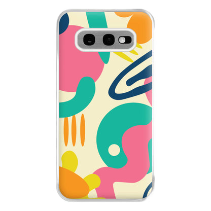 Abstract Pattern 1 Phone Case for Galaxy S10e