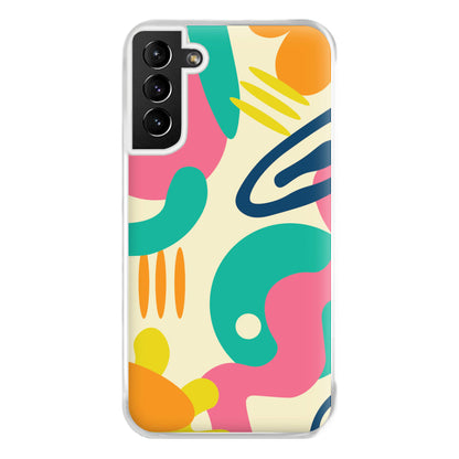 Abstract Pattern 1 Phone Case for Galaxy S21 Plus