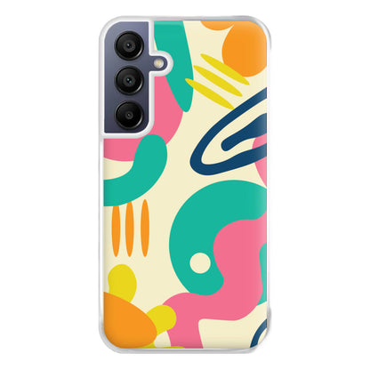 Abstract Pattern 1 Phone Case for Galaxy A16