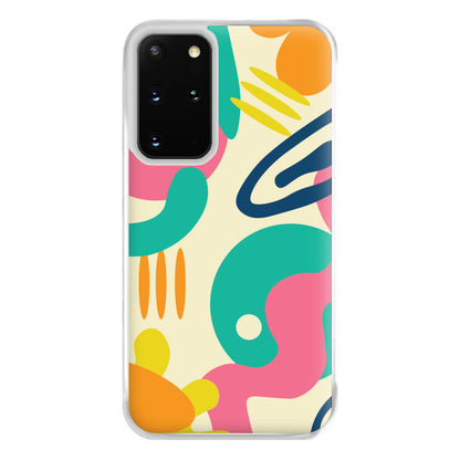 Abstract Pattern 1 Phone Case for Galaxy S20 Plus