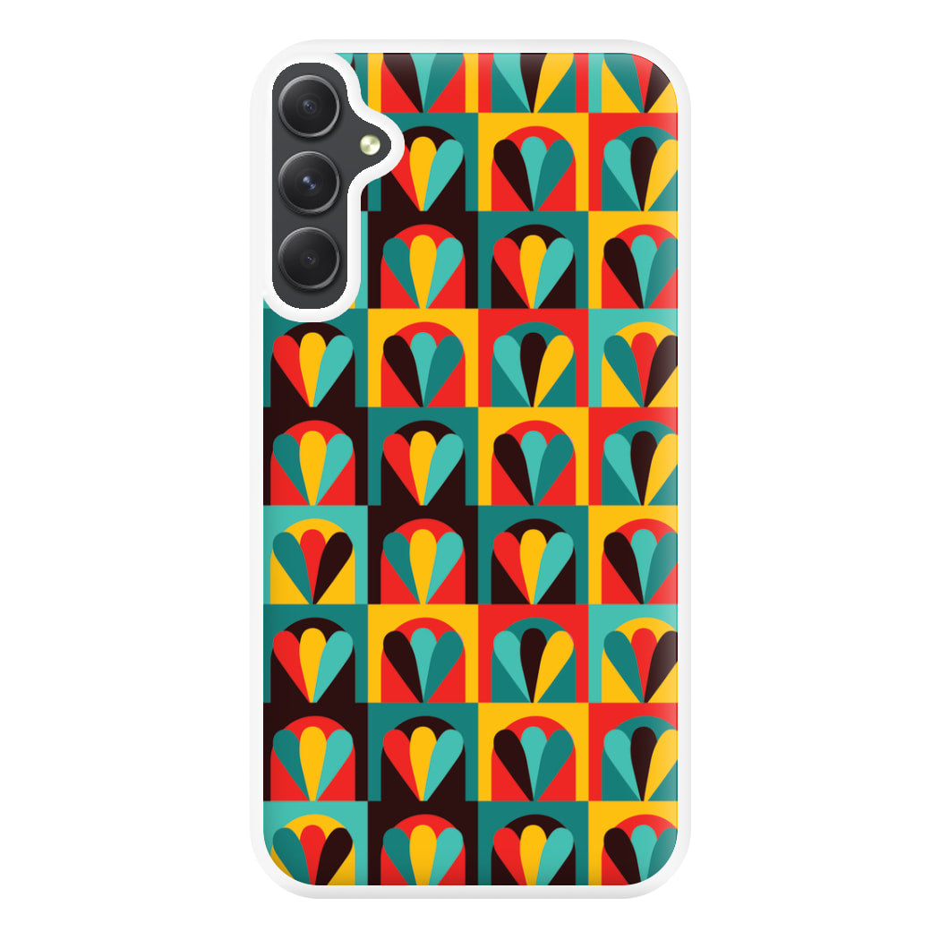 Abstract Pattern 2 Phone Case for Galaxy A34