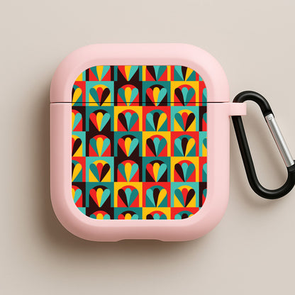 Abstract Pattern 2 Pink AirPods Case