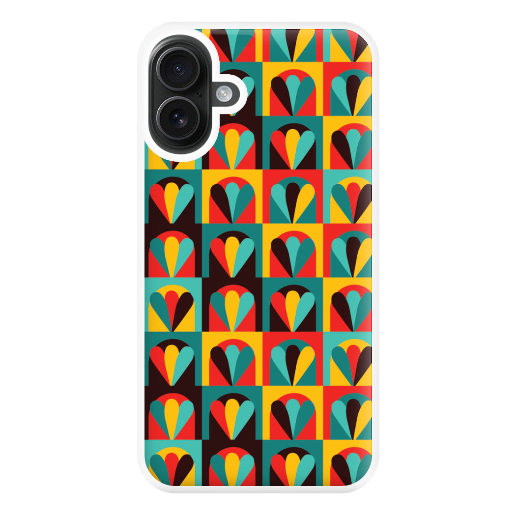 Abstract Pattern 2 Phone Case for iPhone 16 Plus