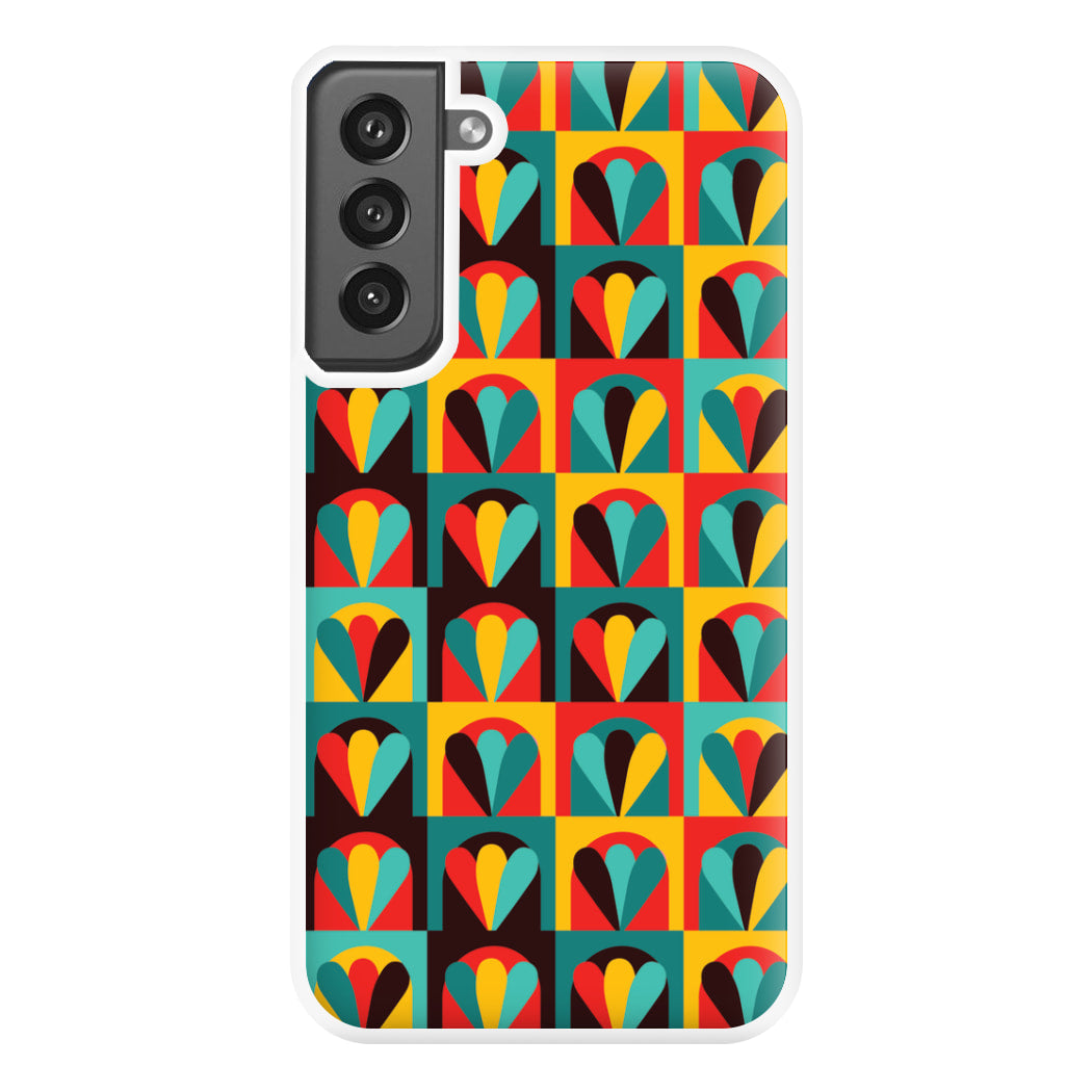 Abstract Pattern 2 Phone Case for Galaxy S21FE