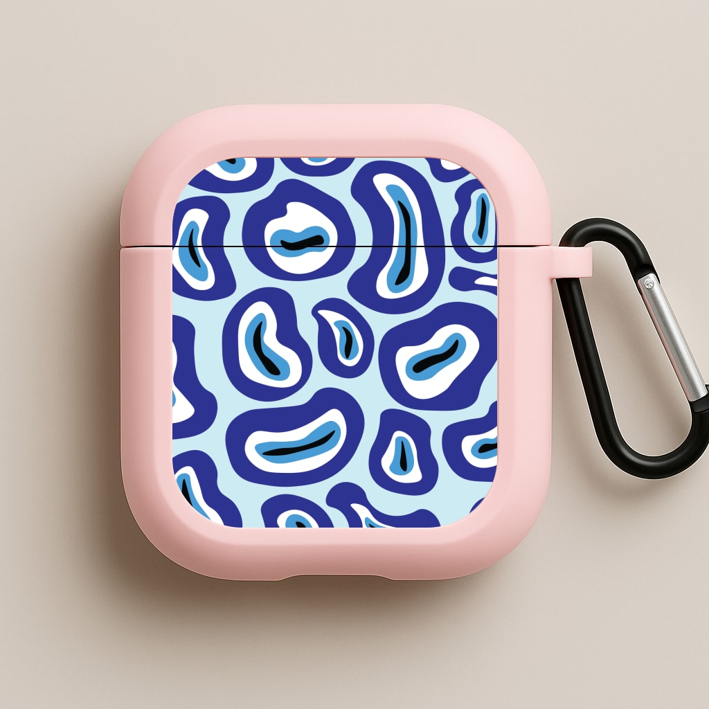 Abstract Pattern 4 Pink AirPods Case
