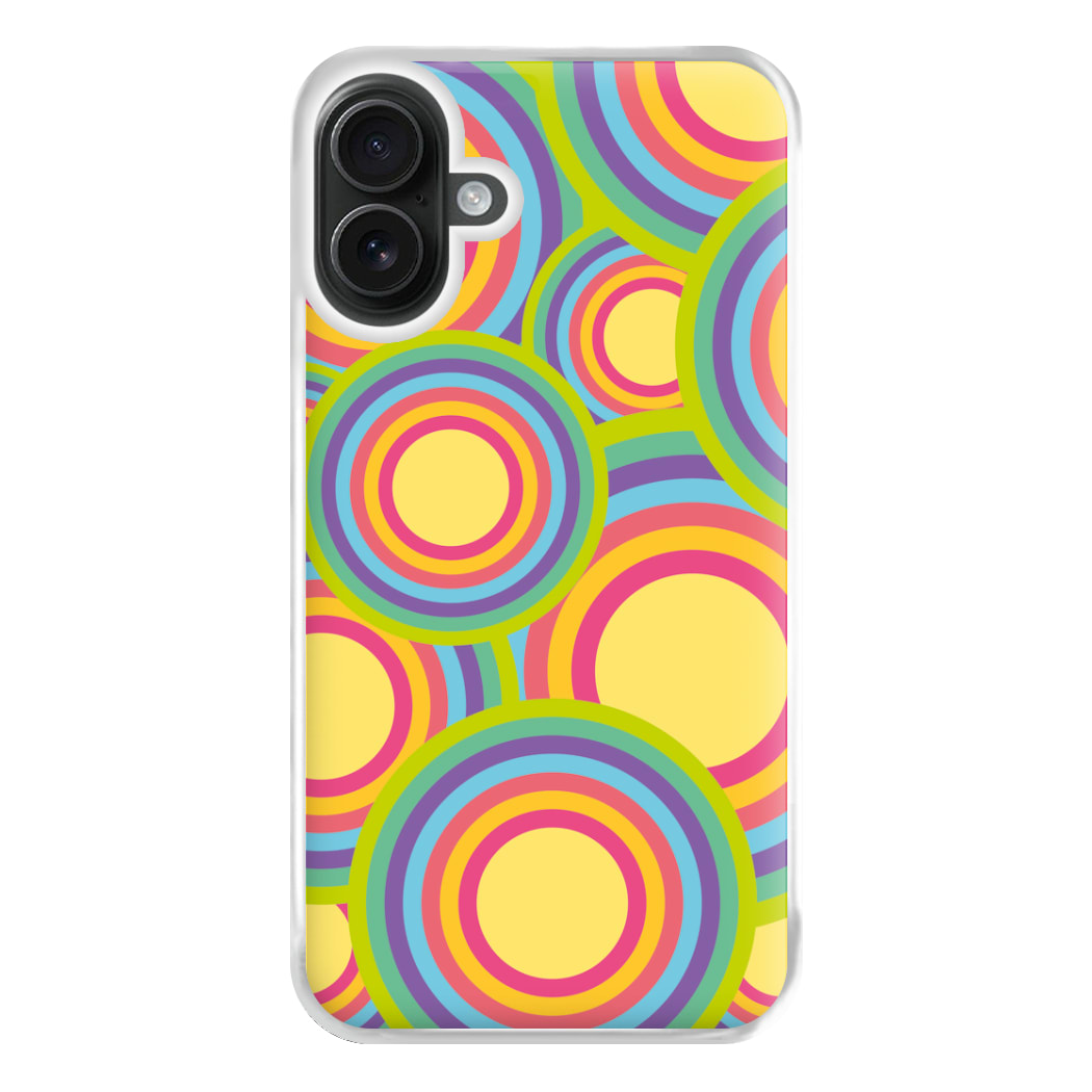 Abstract Pattern 6 Phone Case for iPhone 16 Plus