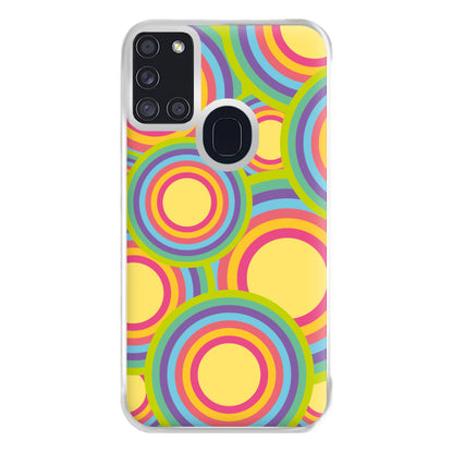 Abstract Pattern 6 Phone Case for Galaxy A21s