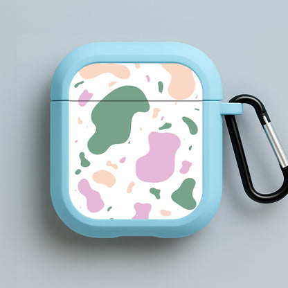 Abstract Pattern 8 Blue AirPods Case