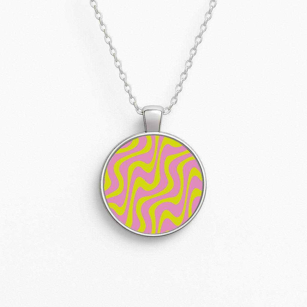 Abstract Pattern 9 Necklace