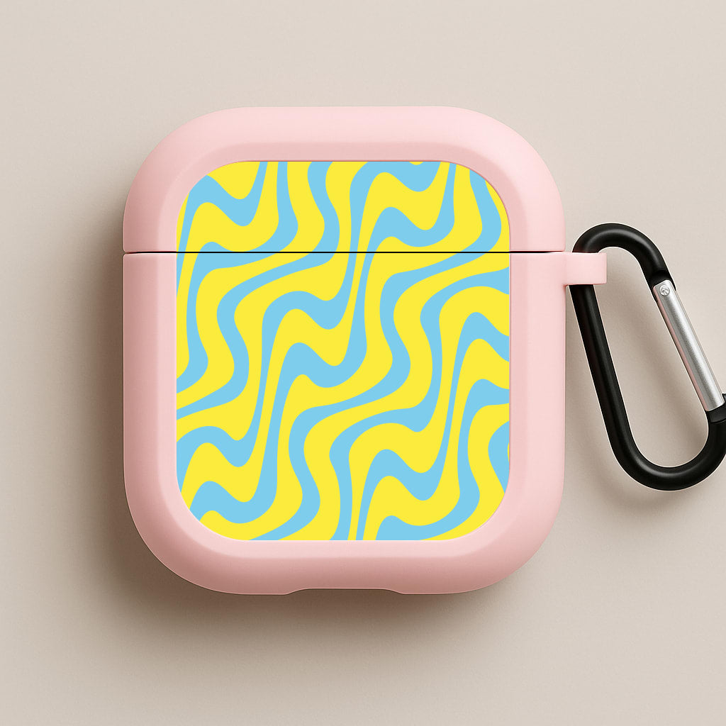 Abstract Pattern 10 Pink AirPods Case