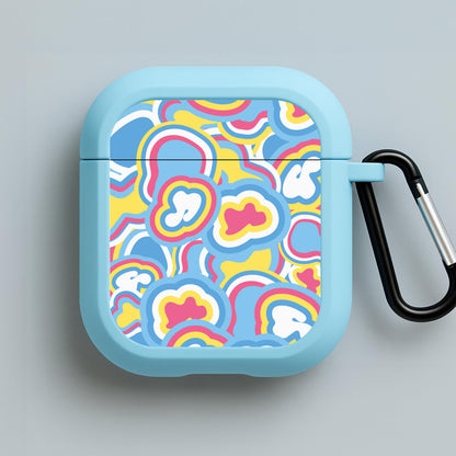 Abstract Pattern 11 Blue AirPods Case