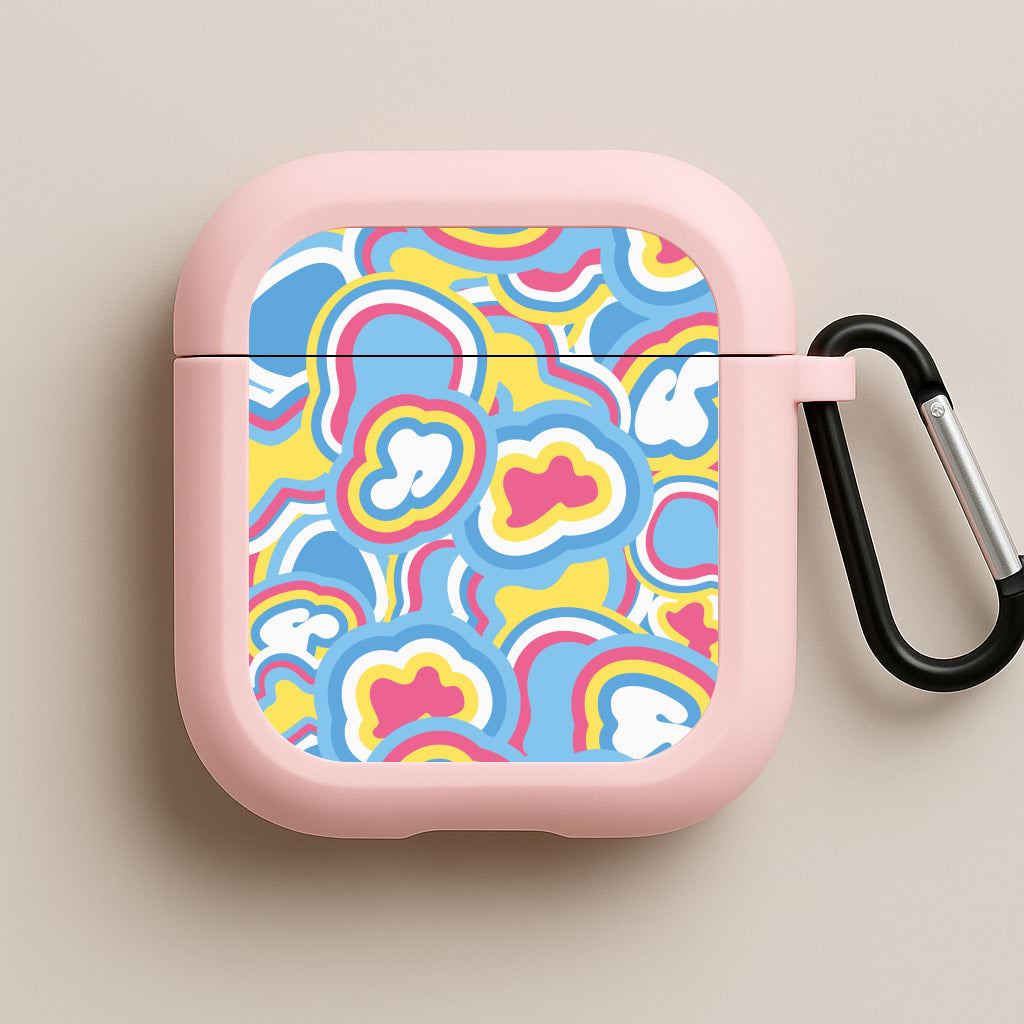Abstract Pattern 11 Pink AirPods Case