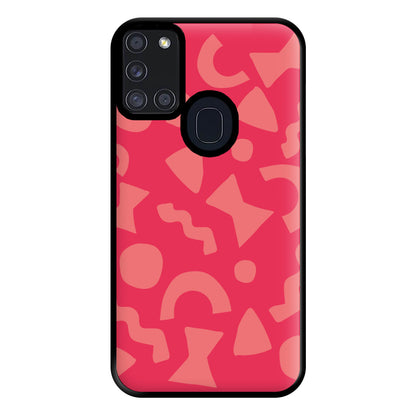 Abstract Pattern 12 Phone Case for Galaxy A21s