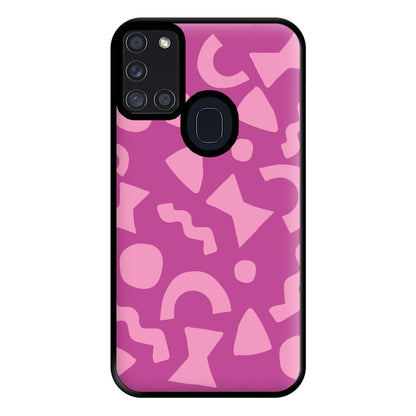 Abstract Pattern 15 Phone Case for Galaxy A21s