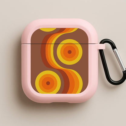 Abstract Pattern 17 Pink AirPods Case